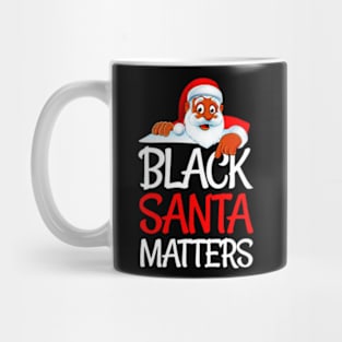 Black Lives Matter Santa Mug